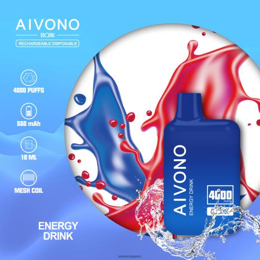Energy Drink Aivono AIM BOXX 4000 V2D4225 | Aivono NZ
